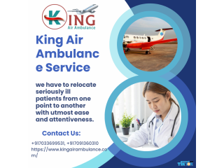 Air Ambulance Service in Patna by King- Well experienced Medical Staff
