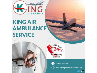 Critical Care Air Ambulance Service in Kolkata by King