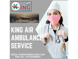Advance Life Support Air Ambulance Service in Bhopal by King