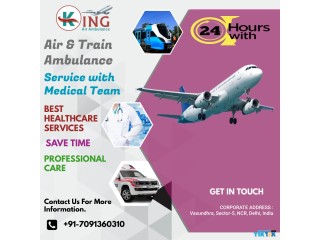 Book the Best Charter Air Ambulance Service in Kolkata by King Ambulance