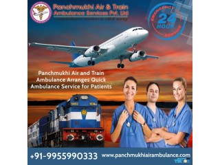 Transparent Bed-To-Bed Train Ambulance Service In Allahabad