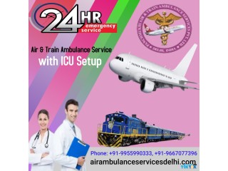 Train Ambulance Service In Raigarh Are At Affordable Prices