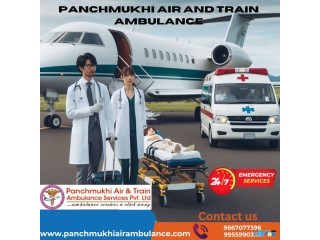 Panchmukhi Train Ambulance in Kolkata offering safer medical transportation