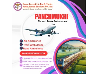 Don’t miss a chance to travel safely with the Panchmukhi Train Ambulance in Ranchi