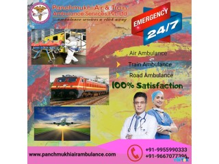 Panchmukhi Train Ambulance in Mumbai has a Team of Learned Staff