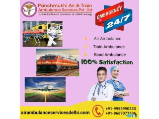 Utilize Panchmukhi Train Ambulance Services in Delhi at a Very Economical Cost