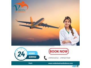 Select Vedanta Air Ambulance from Mumbai with Excellent Healthcare Attention