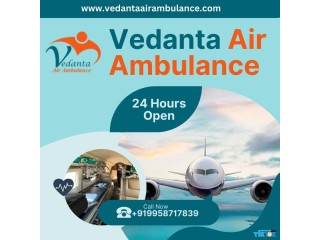 Select Vedanta Air Ambulance from Guwahati with Trusted Healthcare Services