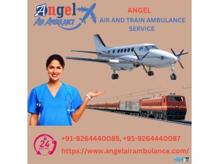 Angel Air and Train Ambulance Service in Bokaro Deliver Secure Transportation