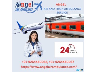 Angel Air and Train Ambulance Service in Chandigarh Offers Medical Transportation