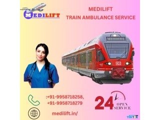 Utilize Medilift Train Ambulance Service in Patna with ICU facilities