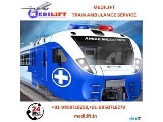 Use Medilift Train Ambulance Service in Jamshedpur with Safely Transportation