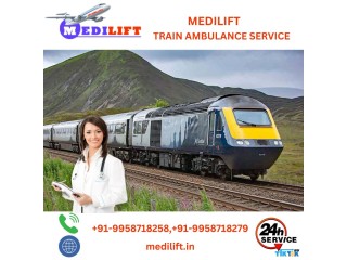 Get Medilift Train Ambulance Service in Raipur with Life-Saving Medical Assistance