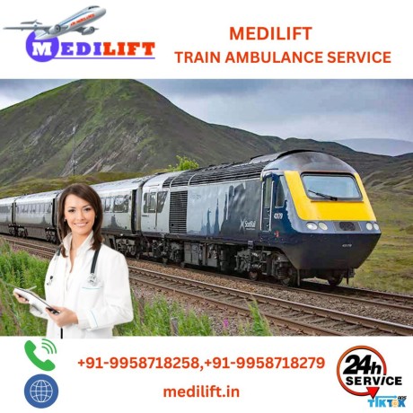 get-medilift-train-ambulance-service-in-raipur-with-life-saving-medical-assistance-big-0