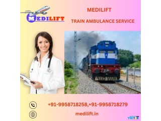 Gain Medilift Train Ambulance Service in Ranchi with the Finest Ventilator Setup