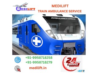 Medilift Train Ambulance Service in Kolkata Offers Reliable Medical Equipment