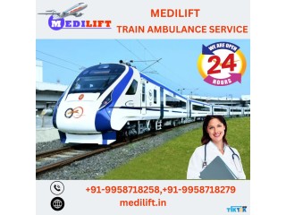 Get Medilift Train Ambulance Service in Bangalore with Specialist Doctors