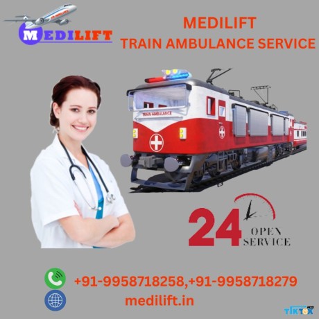 hire-medilift-train-ambulance-service-in-mumbai-with-medical-equipment-big-0