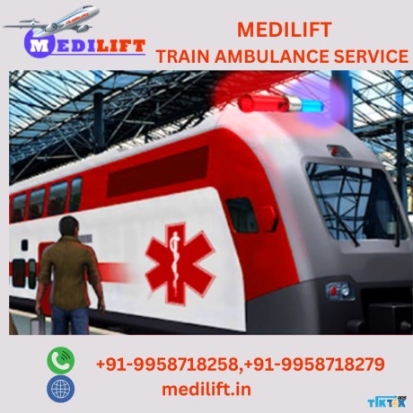 hire-medilift-train-ambulance-service-in-dibrugarh-for-serious-patient-transfer-big-0