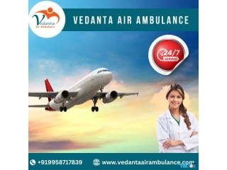 Use Vedanta Air Ambulance in Kolkata with World-class Healthcare Services