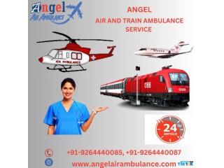 Use Angel Air and Train Ambulance Service in Delhi to Transport Patients Safely