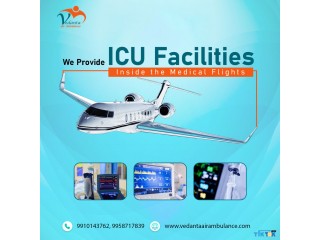 Utilize Vedanta Air Ambulance from Varanasi with Superb Healthcare Services