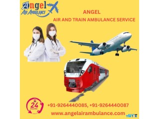 Angel Air and Train Ambulance Service in Kolkata Offers Bed to Bed Patients Transfer Service