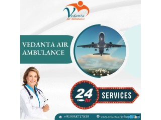 Book Vedanta Air Ambulance from Varanasi with Fabulous Healthcare Support