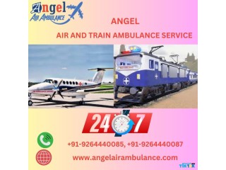 Angel Air and Train Ambulance Service in Delhi Provide Transportation Help for Patients