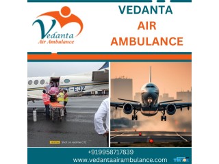 Take Vedanta Air Ambulance in Kolkata with Splendid Medical Arrangements