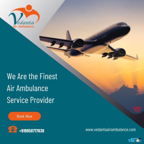 pick-vedanta-air-ambulance-in-ranchi-with-matchless-medical-services-big-0