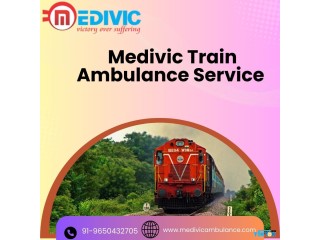 Use Safest Medivic Aviation Train Ambulance Services in Dibrugarh at Low a Charge