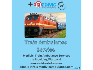 Get Medivic Aviation Train Ambulance Services from Varanasi to any Area