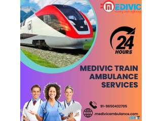 The Medivic Aviation Train Ambulance Service in Guwahati offers Comfort when Needed