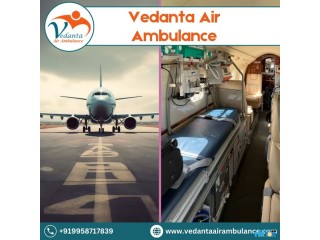 Obtain Vedanta Air Ambulance from Patna with Trustworthy Medical Accessories