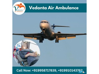 Vedanta Air Ambulance from Bangalore – Safe and Convenient