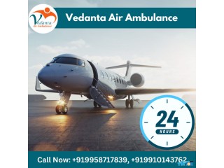 Vedanta Air Ambulance in Ranchi – Reliable and Low-Charge