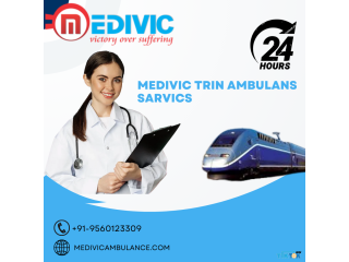 Medivic Aviation Train Ambulance Services in Kolkata Providing Smooth and Relaxing Journey