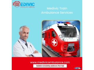 Medivic Train Ambulance in Chennai provide Comfortable medical transportation