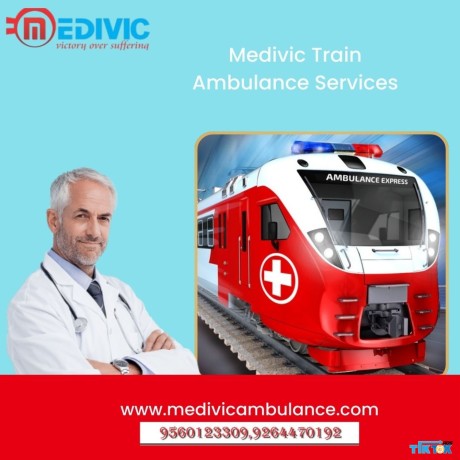 medivic-train-ambulance-in-chennai-provide-comfortable-medical-transportation-big-0