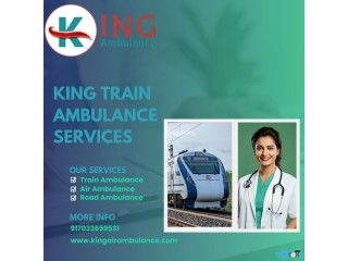 King Train Ambulance in Patna offers continuous assistance at lower prices