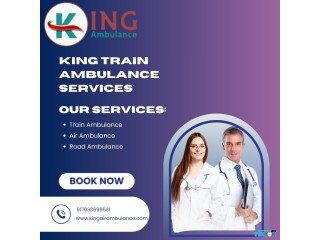 Regular help is provided by King Train Ambulance in Kolkata