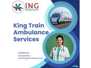 King Train Ambulance Service in Ranchi installed equipment seats