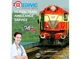 Transporting Patients from one place to another is Made Easy by Medivic Aviation Train Ambulance Services in Guwahati