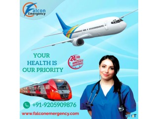 Hire Falcon Train Ambulance in Patna for a Non Risky Traveling Experience