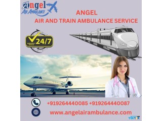 Book Angel Air and Train Ambulance Service in Kolkata for Patient Care