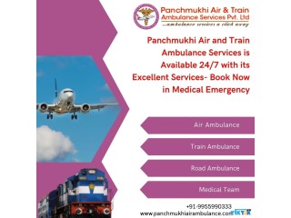 Panchmukhi Air and Train Ambulance from Patna with Proper Medical Machinery