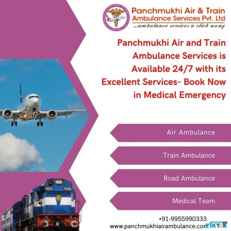 panchmukhi-air-and-train-ambulance-from-patna-with-proper-medical-machinery-big-0