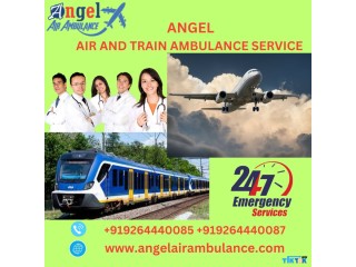 Angel Air and Train Ambulance Service in Chennai with Superior Transport Amenities