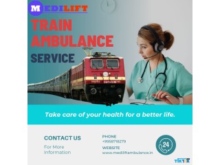 Medilift Provides 24/7 Train Ambulance Service in Guwahati